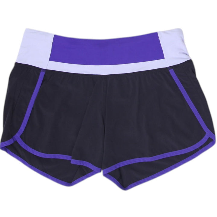 Ladies Lululemon Lined Low Rise Gym Running Track Shorts