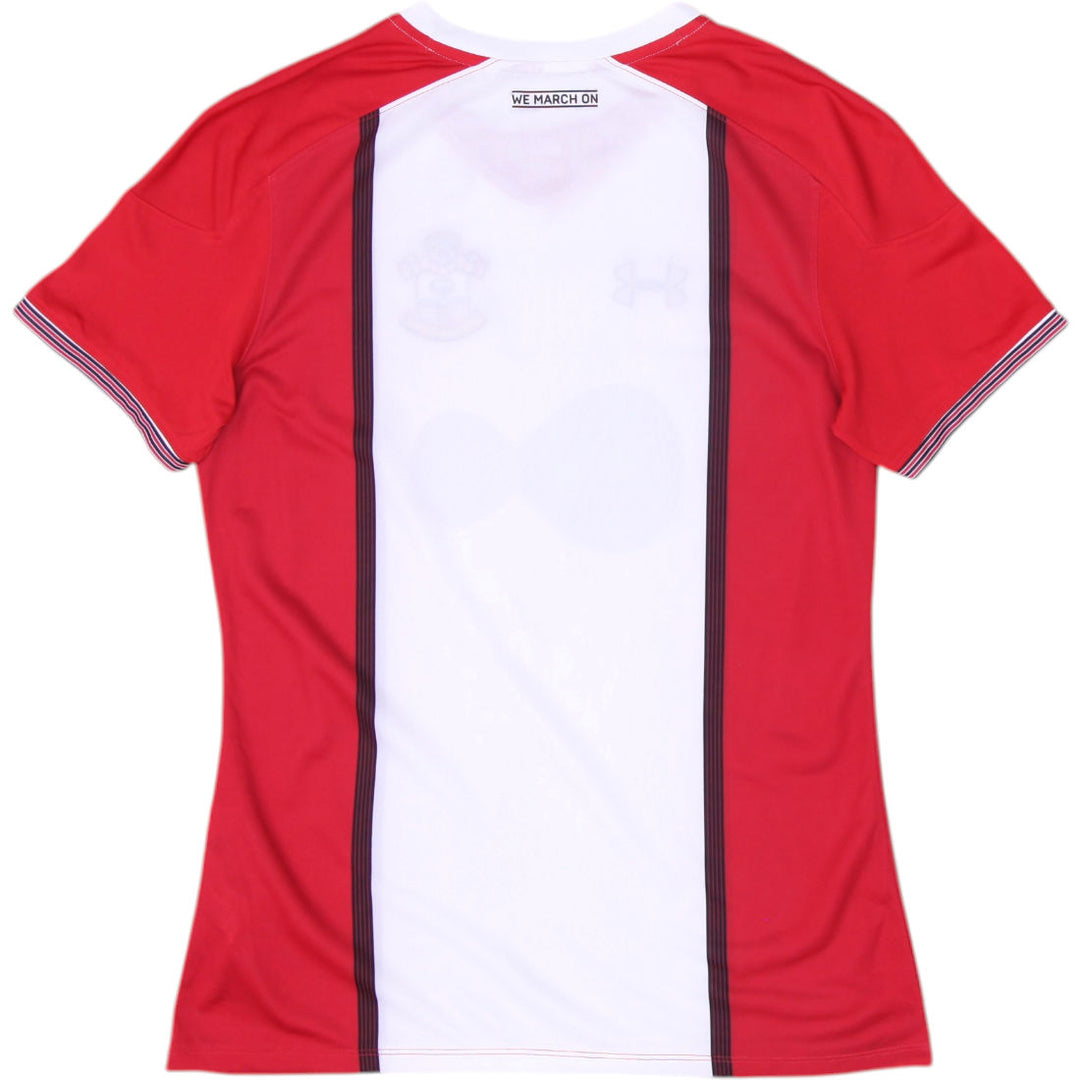 Ladies Southampton 2017-2018 Football Jersey Shirt Size M | Migration_Jerseys - Side View | Fashion Rerun