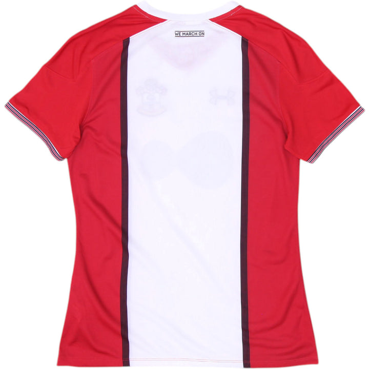 Ladies Southampton 2017-2018 Football Jersey Shirt Size M | Migration_Jerseys - Side View | Fashion Rerun