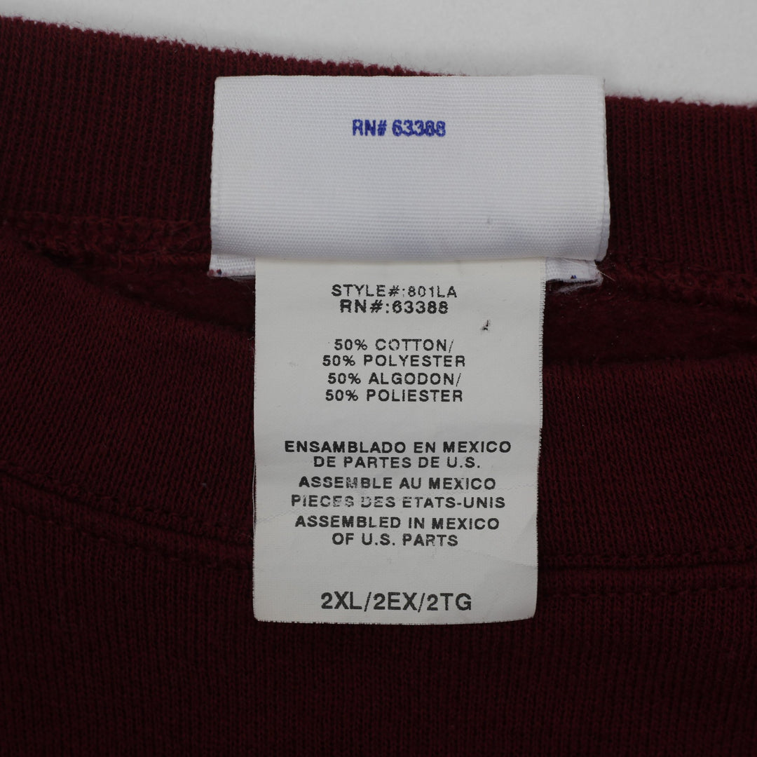 Vintage 90s Washington Redskins Logo Athletic Sweatshirt Size 2XL