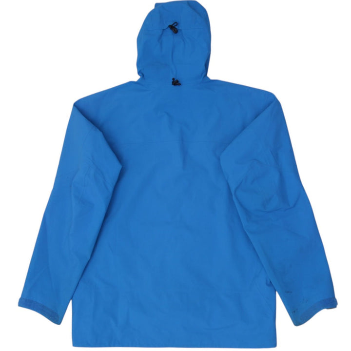 Mens Arc'teryx Jacket Blue Hooded Lightweight Waterproof L