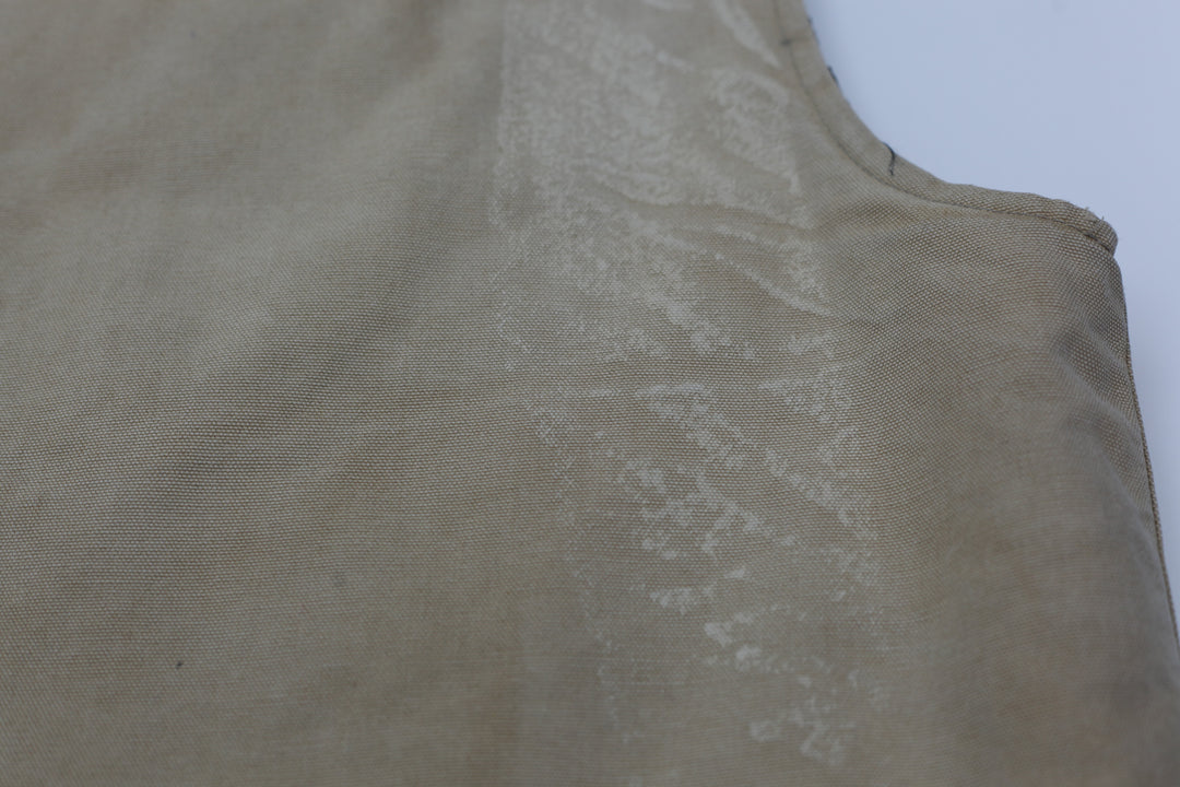 Vintage Carhartt V0186 Brown Quilted Lined Vest