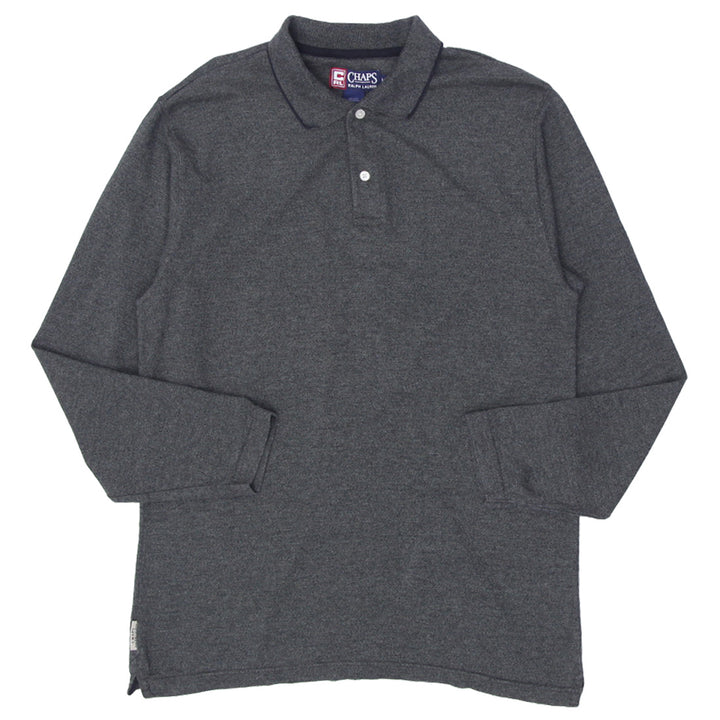 Mens Chaps Ralph Lauren Long Sleeve Polo T-Shirt