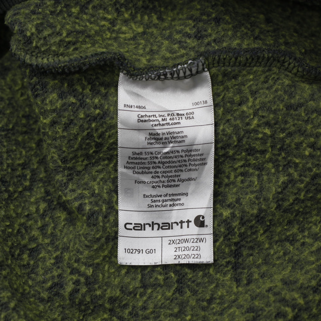 Ladies Carhartt Relaxed Fit 102791 G01 Pullover Hoodie