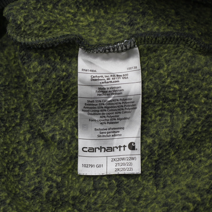 Ladies Carhartt Relaxed Fit 102791 G01 Pullover Hoodie