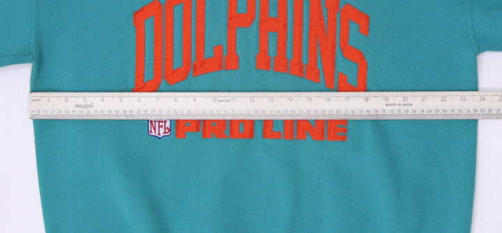 Vintage Mens Russell Athletic Sweatshirt Green Miami Dolphins NFL | Migration_Sweatshirts - View 8 | Fashion Rerun