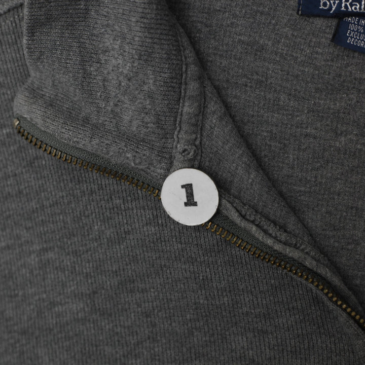 Mens Polo By Ralph Lauren Gray Quarter Zip Sweater L | Migration_Knitwear & Sweaters RL Collection - Alternat | Fashion Rerun