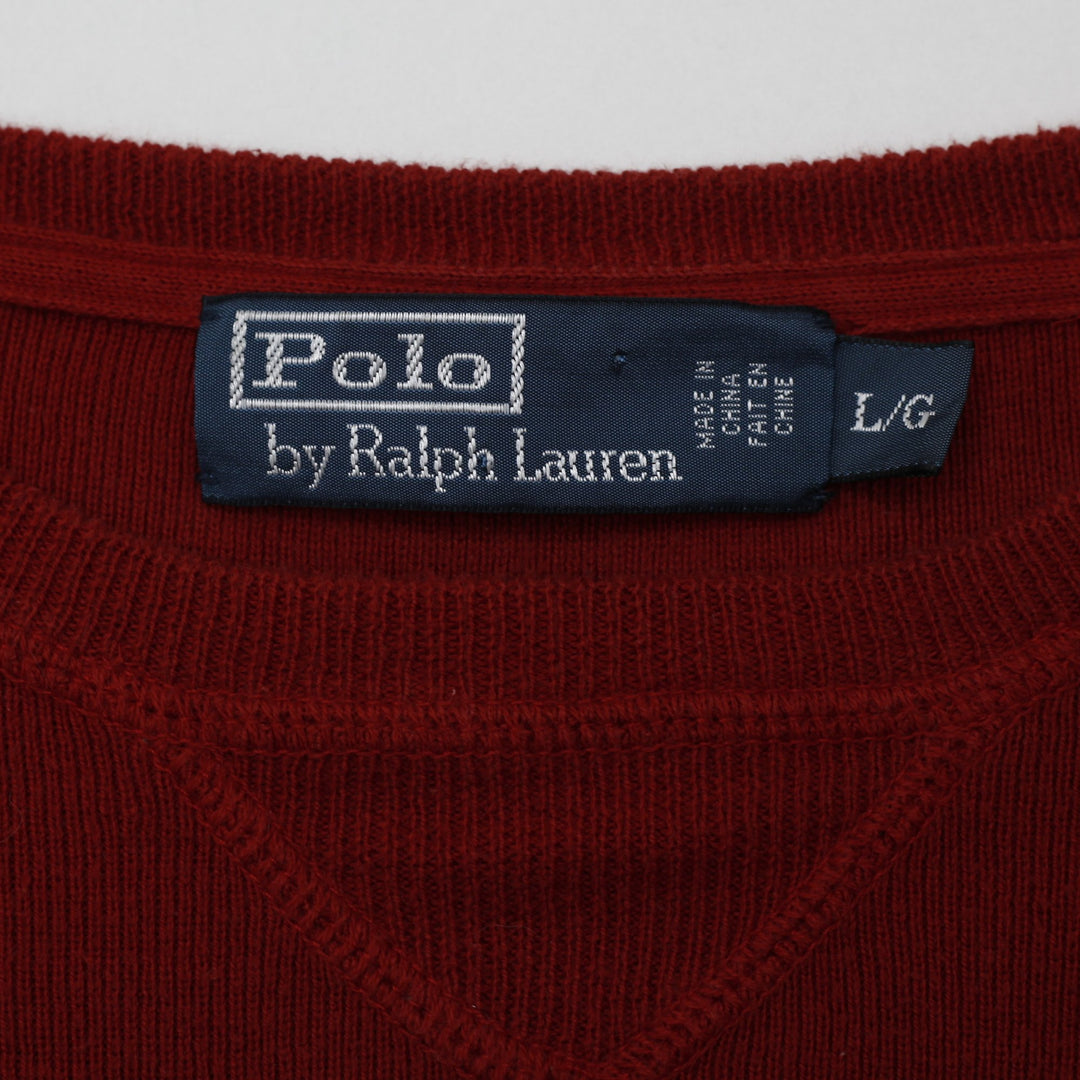 Vintage Polo By Ralph Lauren Polo 100% Cotton Knitted Sweater