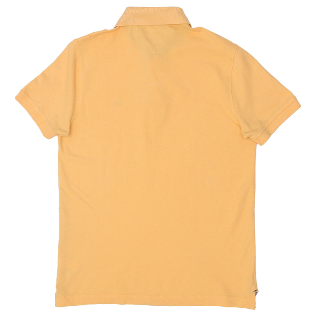 Mens Tommy Hilfiger Slim Fit Polo T-Shirt Yellow - Fashion Rerun Vintage Migration_T-Shirt