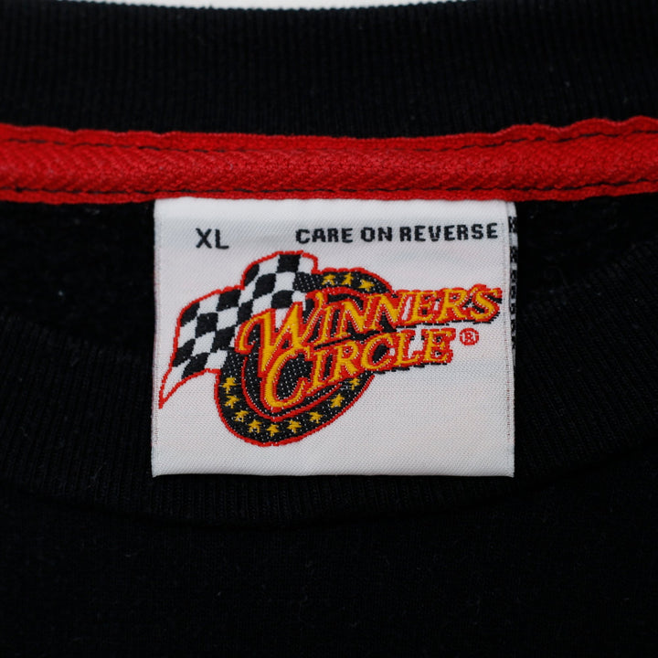 Mens Winners Circle Dale Earnhardt 7 Time Chap Black Sweatshirt XL | Migration_Sweatshirt - Back View | Fashion Rerun