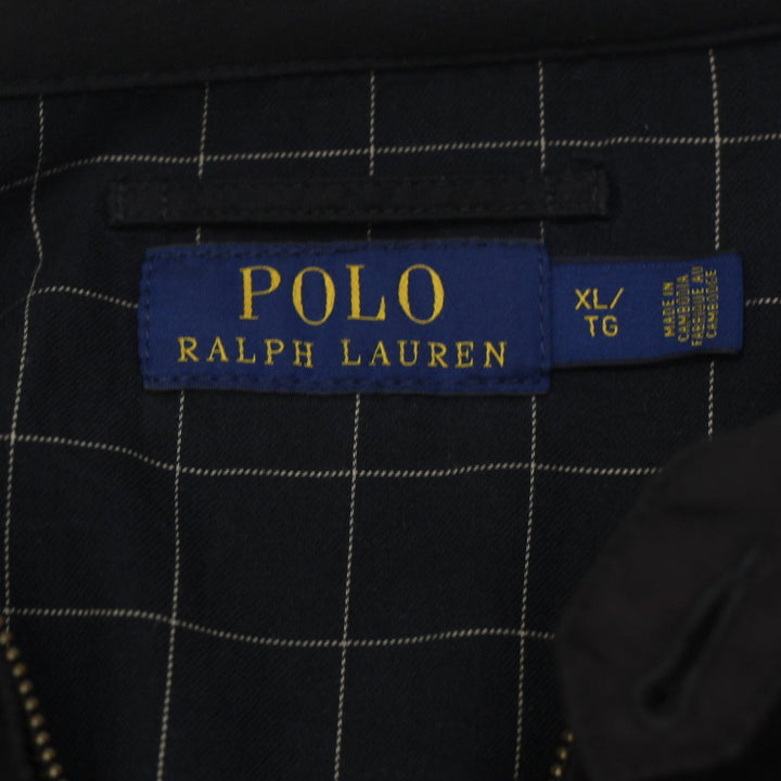 Vintage Polo Ralph Lauren Square Lined Harrington Jacket