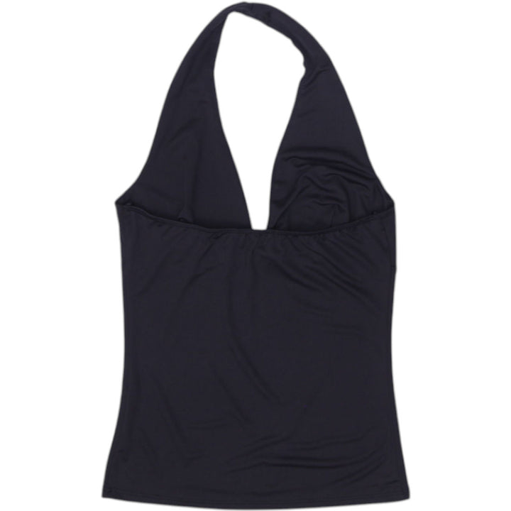 Y2K Ladies Gaze Sleeveless Stretch Halter Top Size XS
