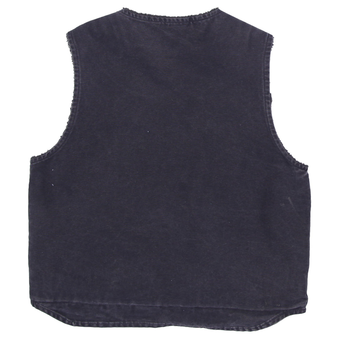 Mens V26 BLK Fleece Lined Carhartt Vest