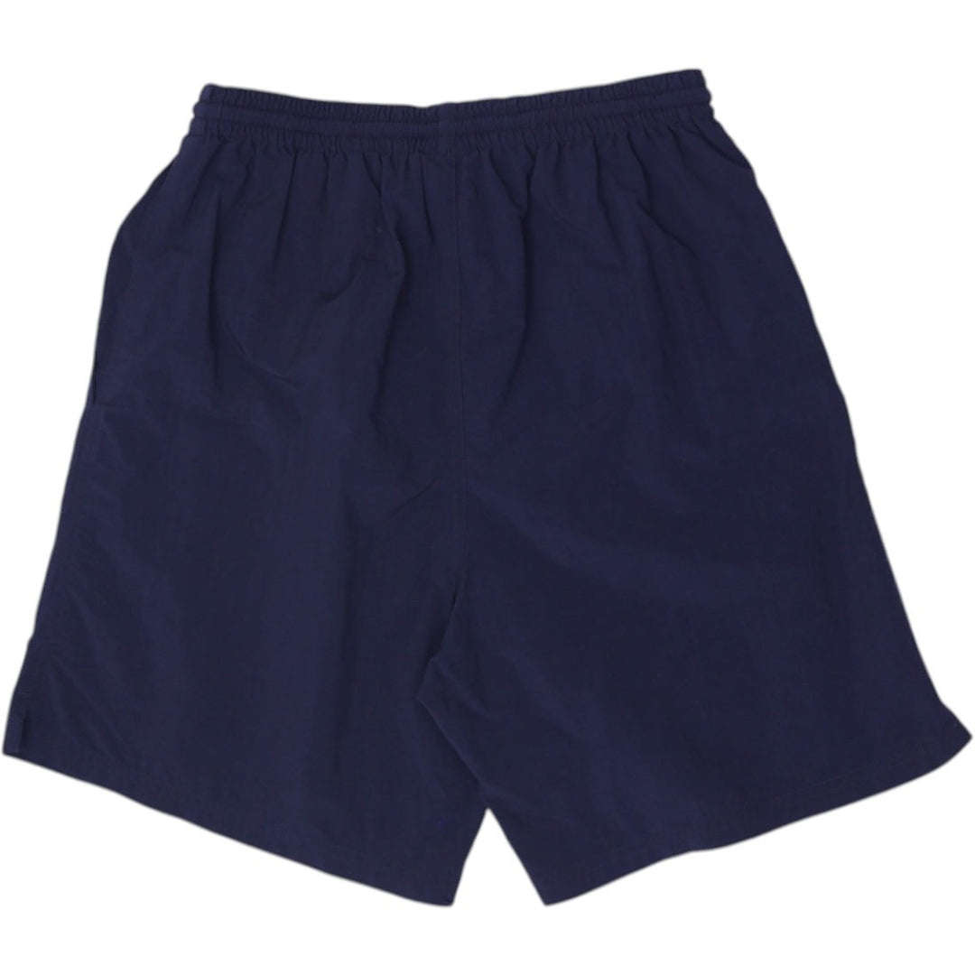 Mens Champion Mesh Lined Track Nylon Shorts Navy Blue Size M
