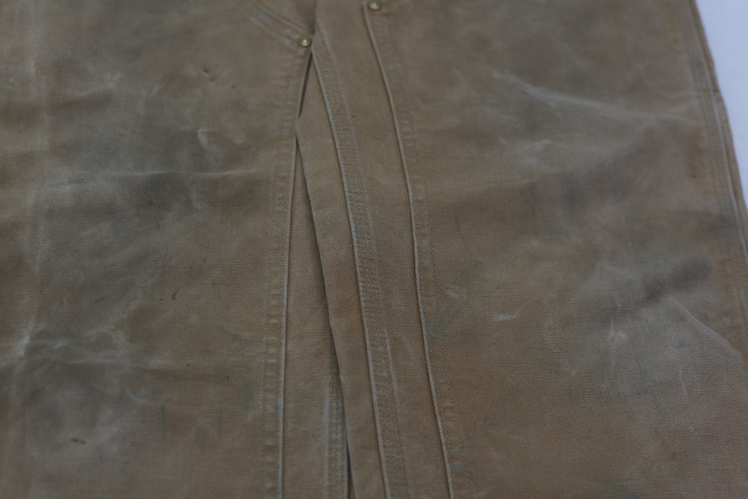 Mens B01 BRN Loose Original Fit Double Knee Carhartt Pants