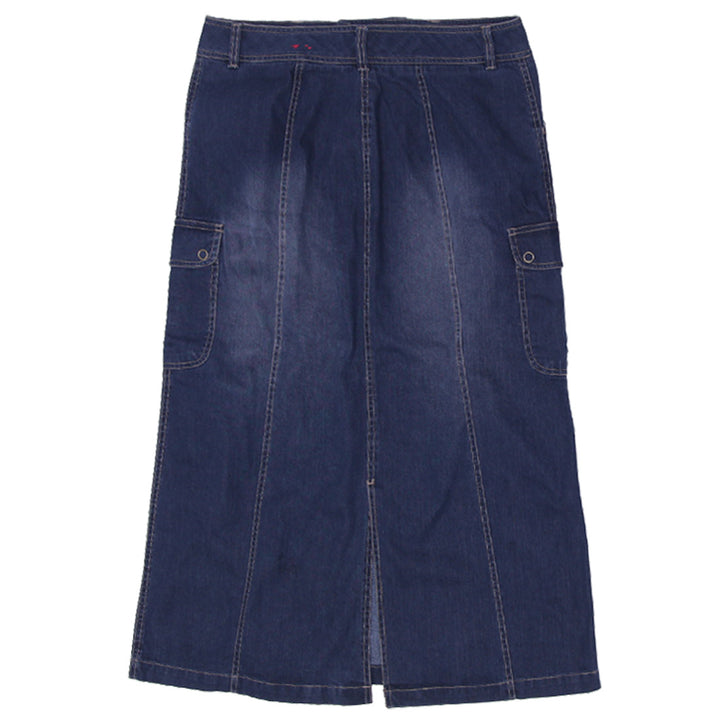 Y2K Ladies Gloria Vanderbilt Cargo Long Skirt