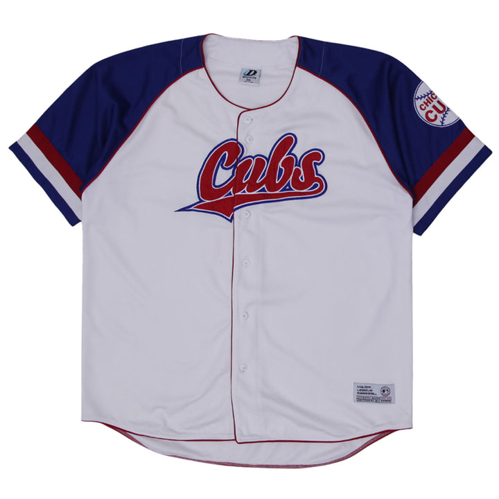 Mens Chicago Cubs Button Down Jersey By Dynasty