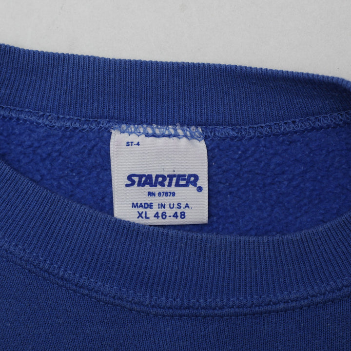 Vintage 90s Detroit Pistons Graphic Sweatshirt Made in USA Size XL | Migration_Sweatshirts - Back View | Fashion Rerun