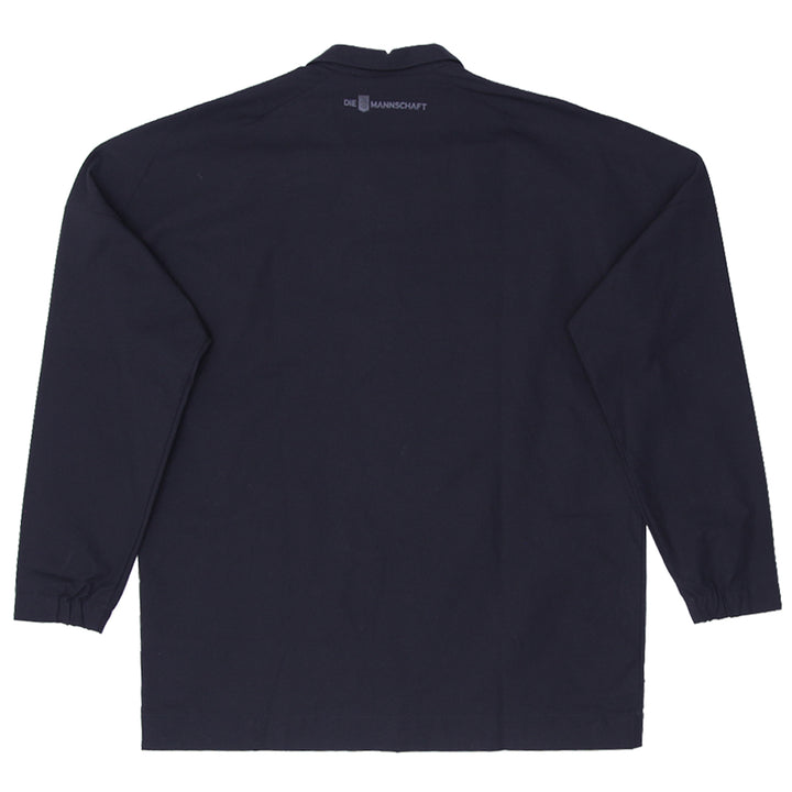 Mens Adidas Deutscher Fussball-Bund Long Sleeve Shirt Black - Fashion Rerun Vintage Migration_Shirt