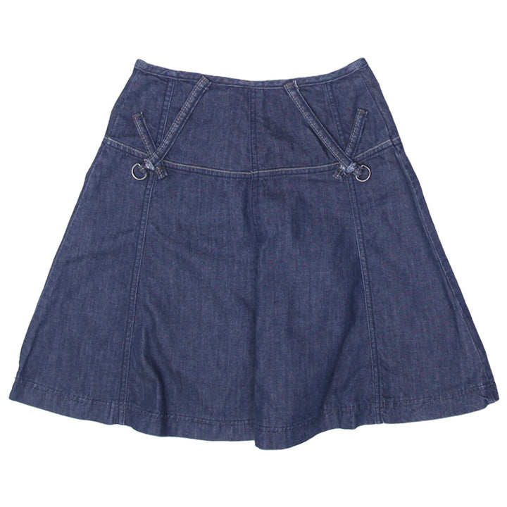 Y2K Ladies Denim Midi Skirt