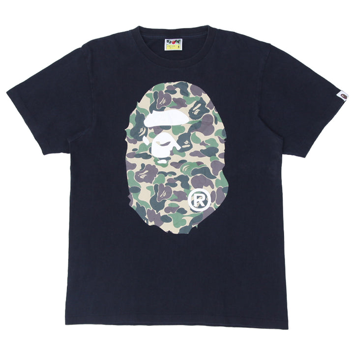 Mens Bape A Bathing Ape Camo Head T-Shirt - Fashion Rerun Vintage Migration_T-Shirt