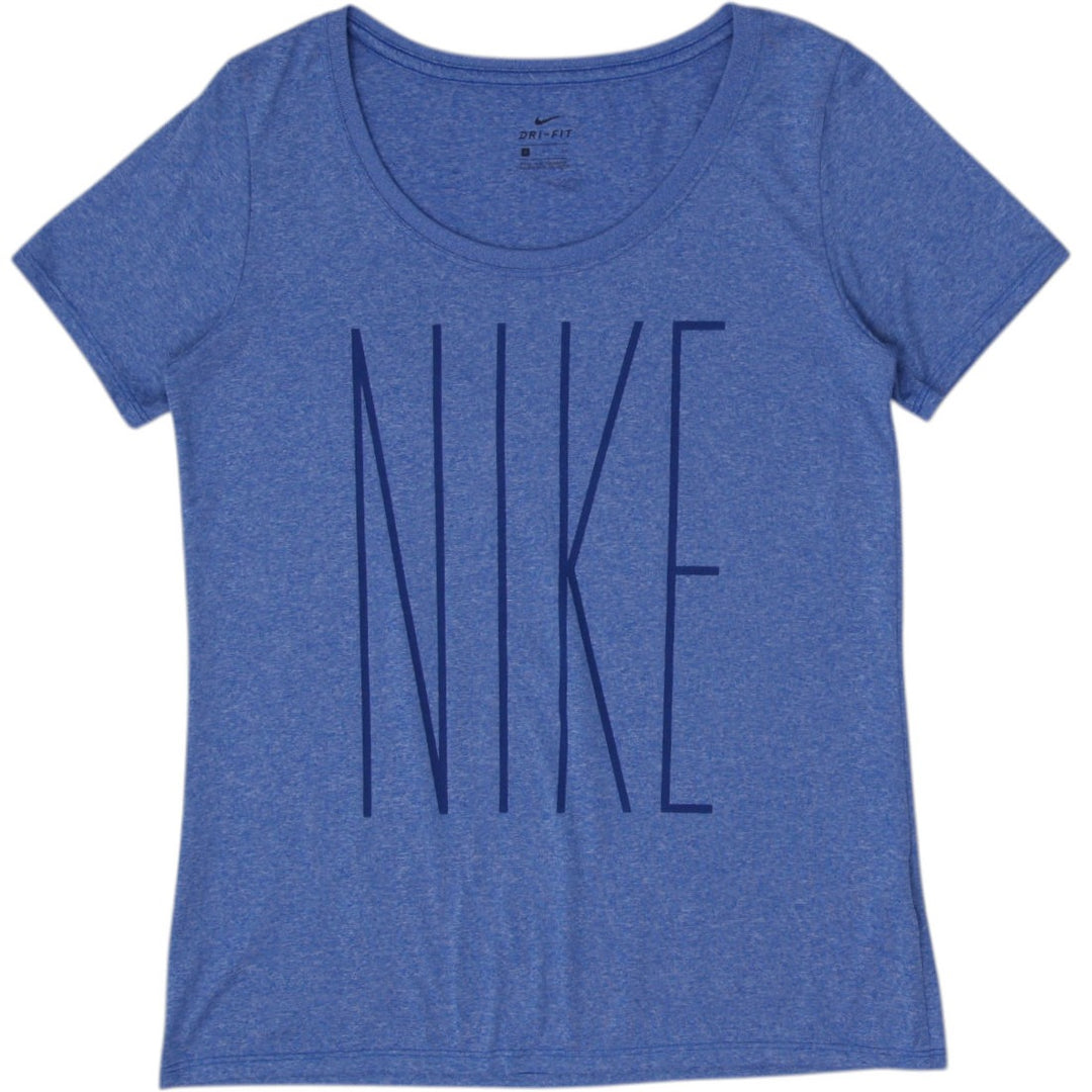 Ladies Nike Dri-FIT Crew Neck Sportswear T-Shirt Size S