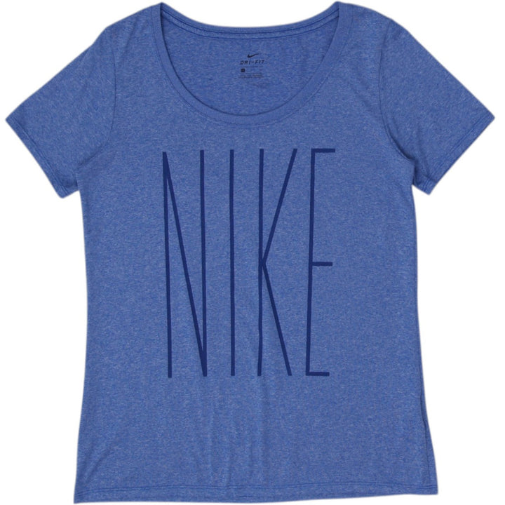 Ladies Nike Dri-FIT Crew Neck Sportswear T-Shirt Size S