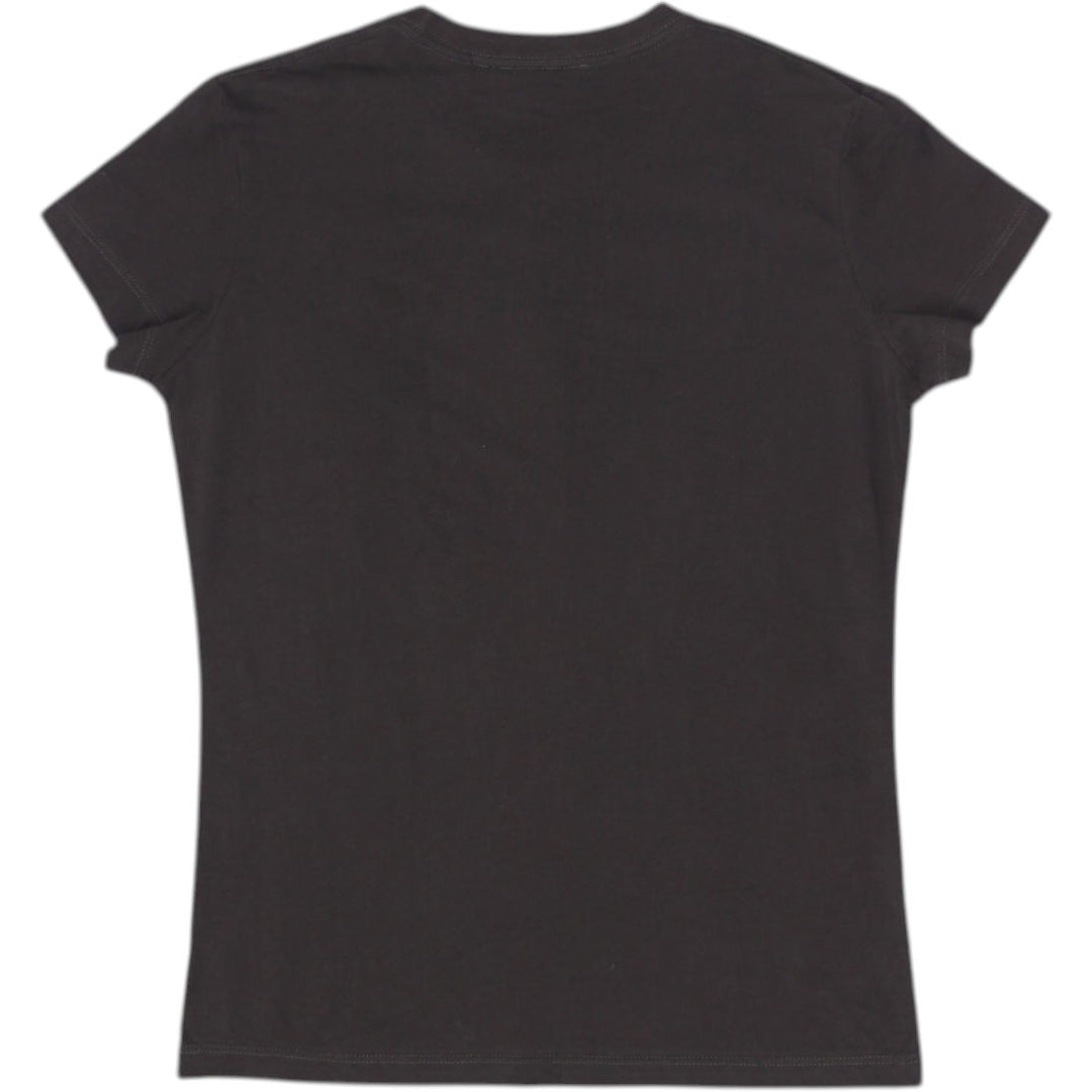 Y2K Ladies DKNY Logo Print Tee Size M | Migration_Y2K Tops - Side View | Fashion Rerun