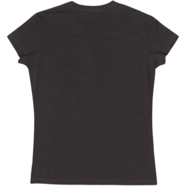Y2K Ladies DKNY Logo Print Tee Size M | Migration_Y2K Tops - Side View | Fashion Rerun