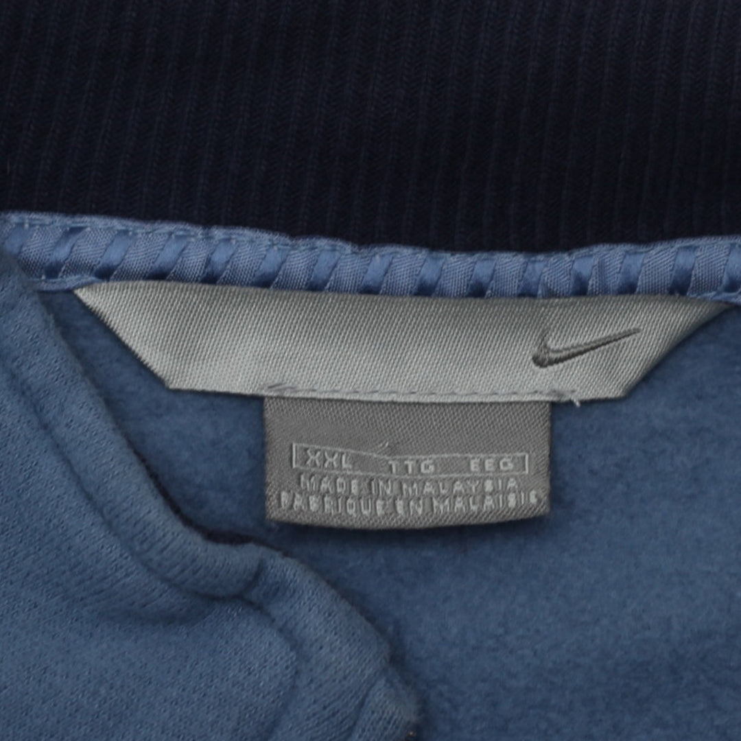 2000's Vintage Nike Embroidered Quarter Zip Fleece Sweatshirt - Fashion Rerun Vintage Migration_Sweaters