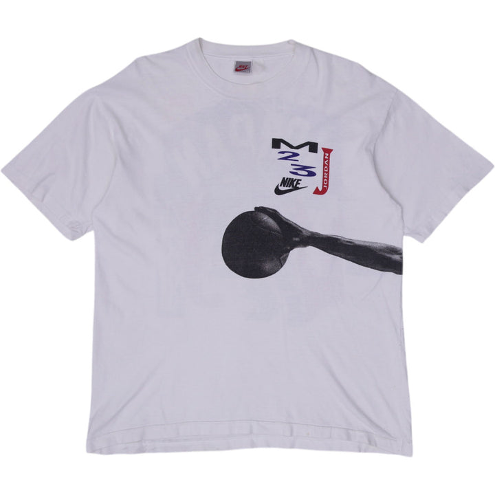 Vintage 90s Nike Jordan Graphic T-Shirt Size FS | Migration_T-Shirts | Fashion Rerun