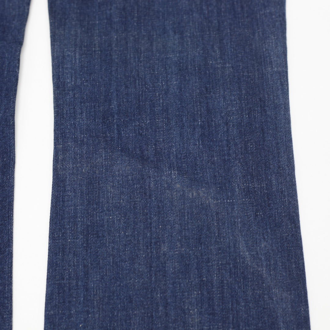 Y2K Ladies Miss Me Boot Mid Rise Studded Pocket Denim Jeans Size 27