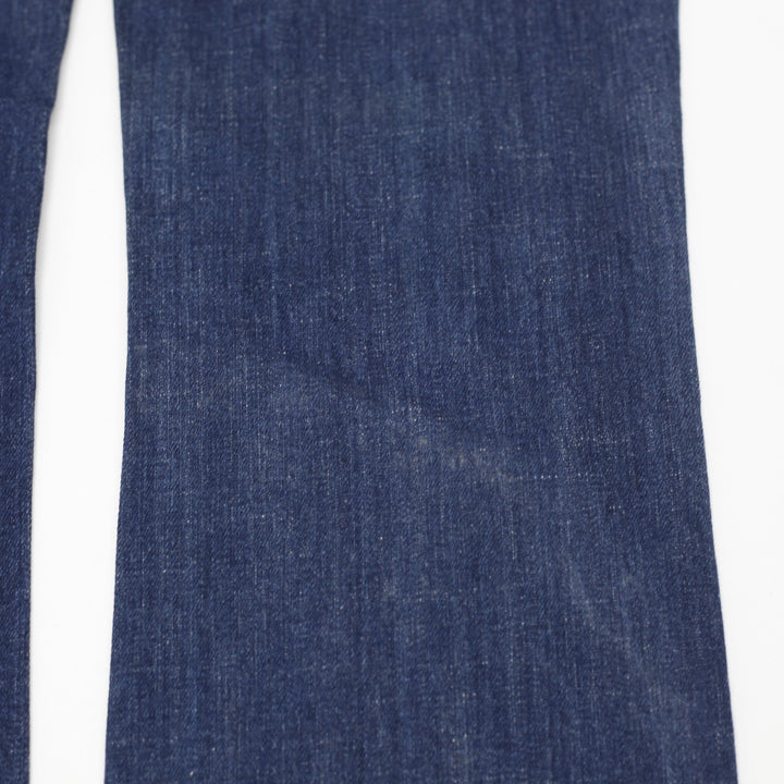 Y2K Ladies Miss Me Boot Mid Rise Studded Pocket Denim Jeans Size 27