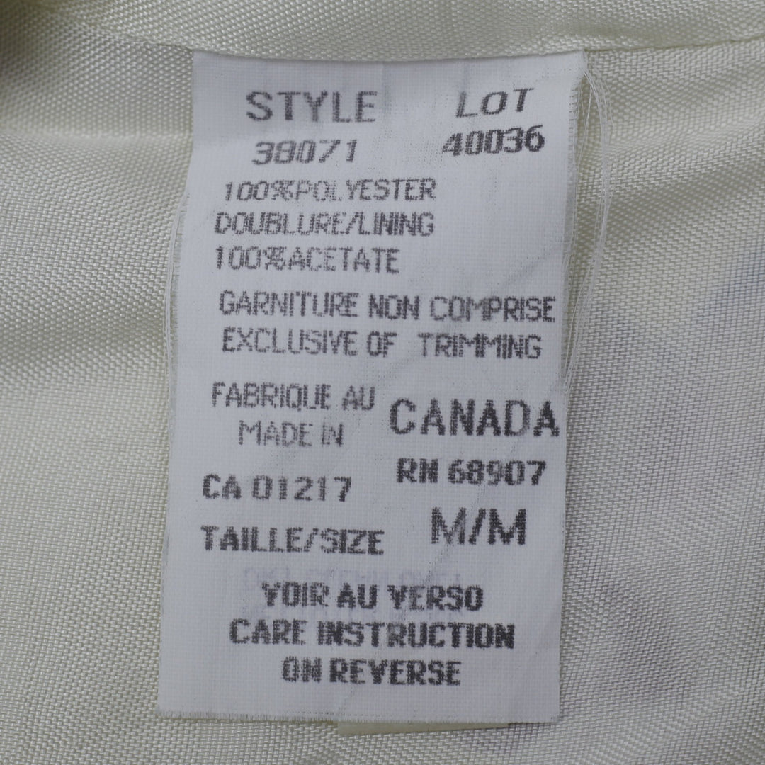 Y2K Ladies Le Chateau Floral Halter Vest Waistcoat Top Size M