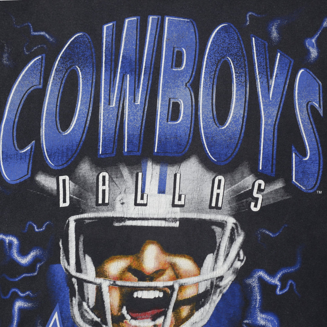 Vintage Bulletin Athletic Dallas Cowboys All Over Print T-Shirt One Size AOP