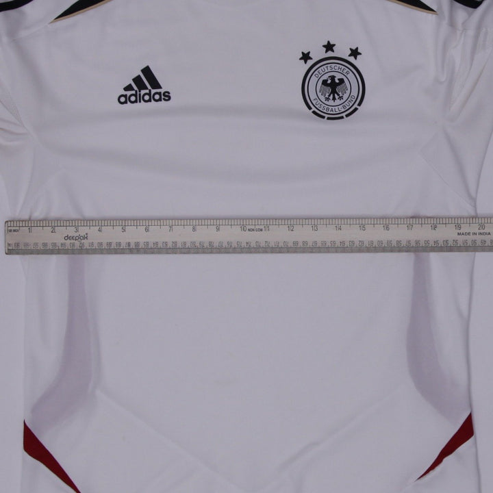 Mens Adidas Germany Soccer Jersey White Team Logo