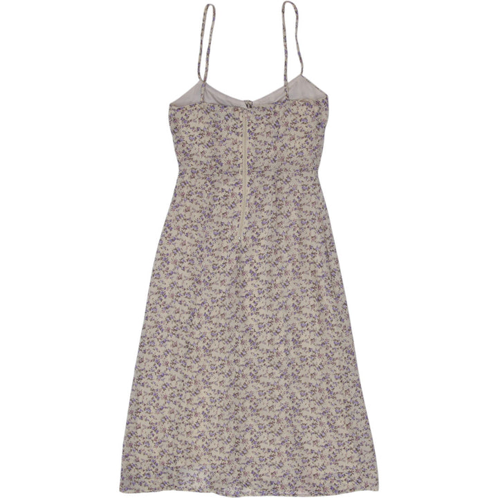 Y2K Ladies Windsor Ditsy Floral Spaghetti Strap Midi Dress Size XS