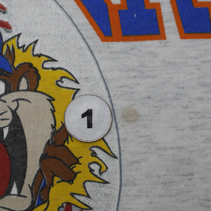 Vintage 1991 New York Mets Looney Tunes Graphic T-Shirt Large Changes Tag