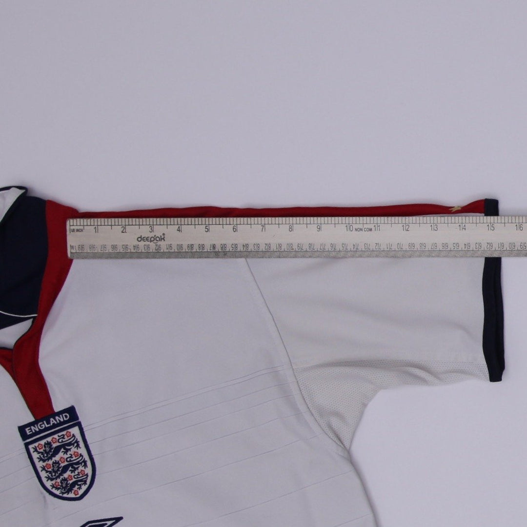 Mens Umbro 2003-2005 England Home Football Jersey Size M