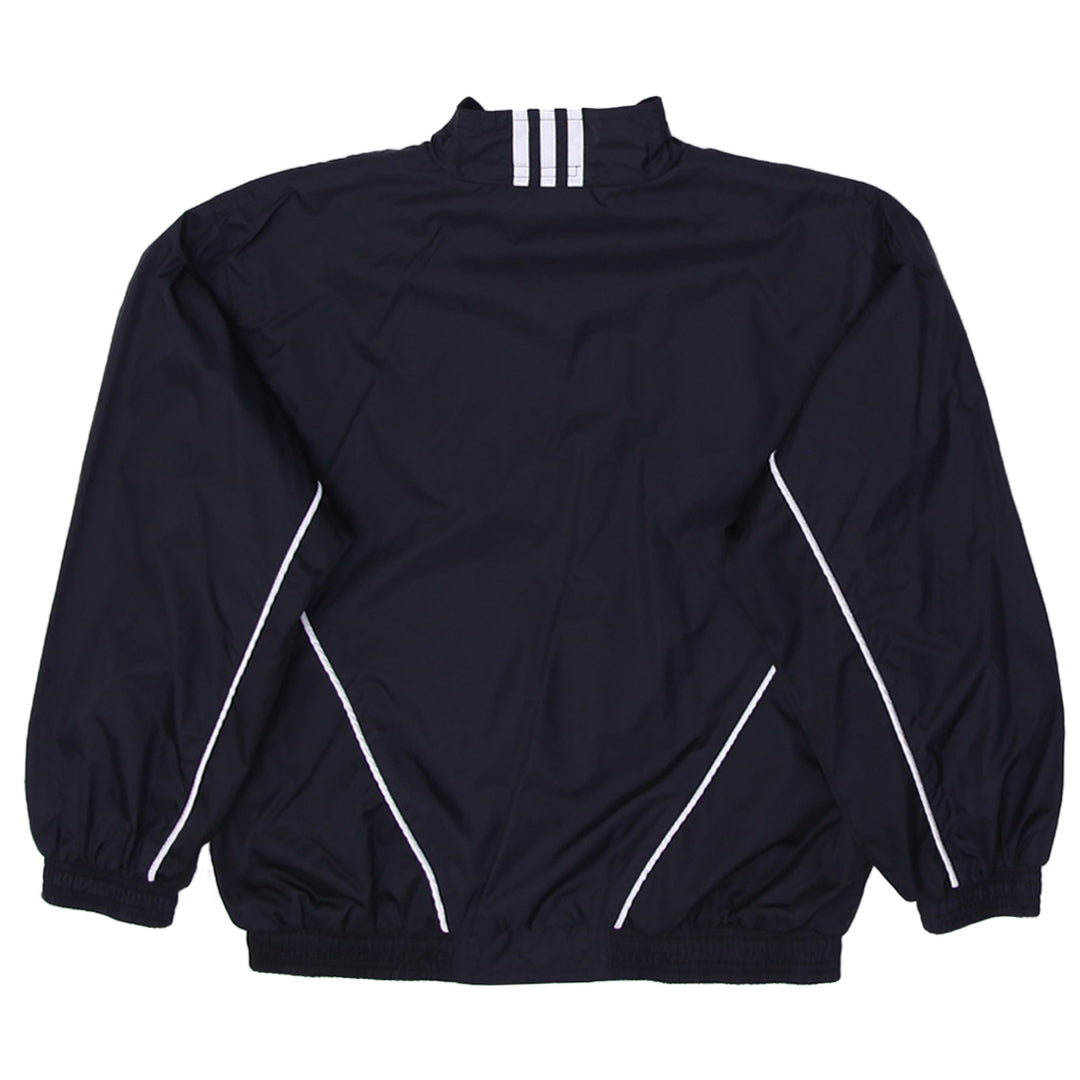 Vintage Embroidered Adidas Logo Windbreaker Ladies Jacket