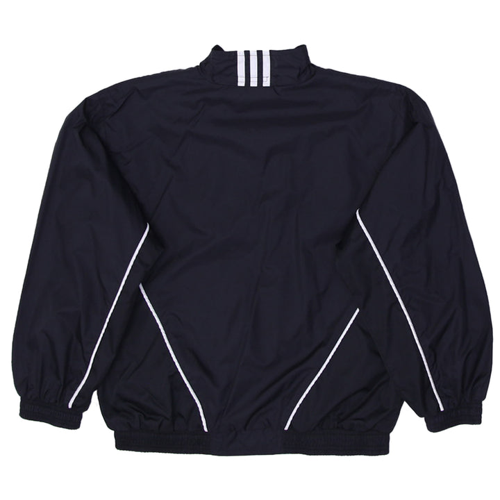 Vintage Embroidered Adidas Logo Windbreaker Ladies Jacket