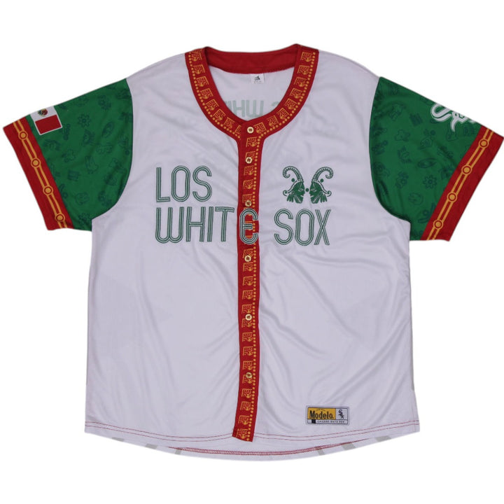 Chicago Los White Sox Mexican Heritage Baseball Jersey Size XL | Migration_Jerseys | Fashion Rerun