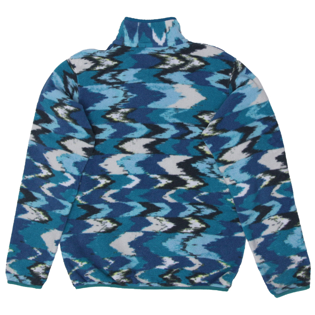 Ladies Patagonia Snap-T Fleece Geometric Pullover - Fashion Rerun Vintage Migration_Sweaters
