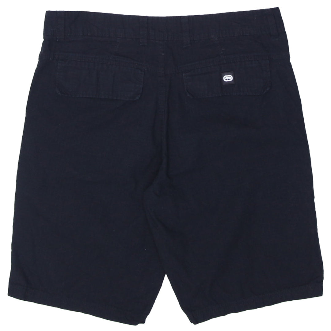 Mens Ecko Unltd Black Cargo Shorts
