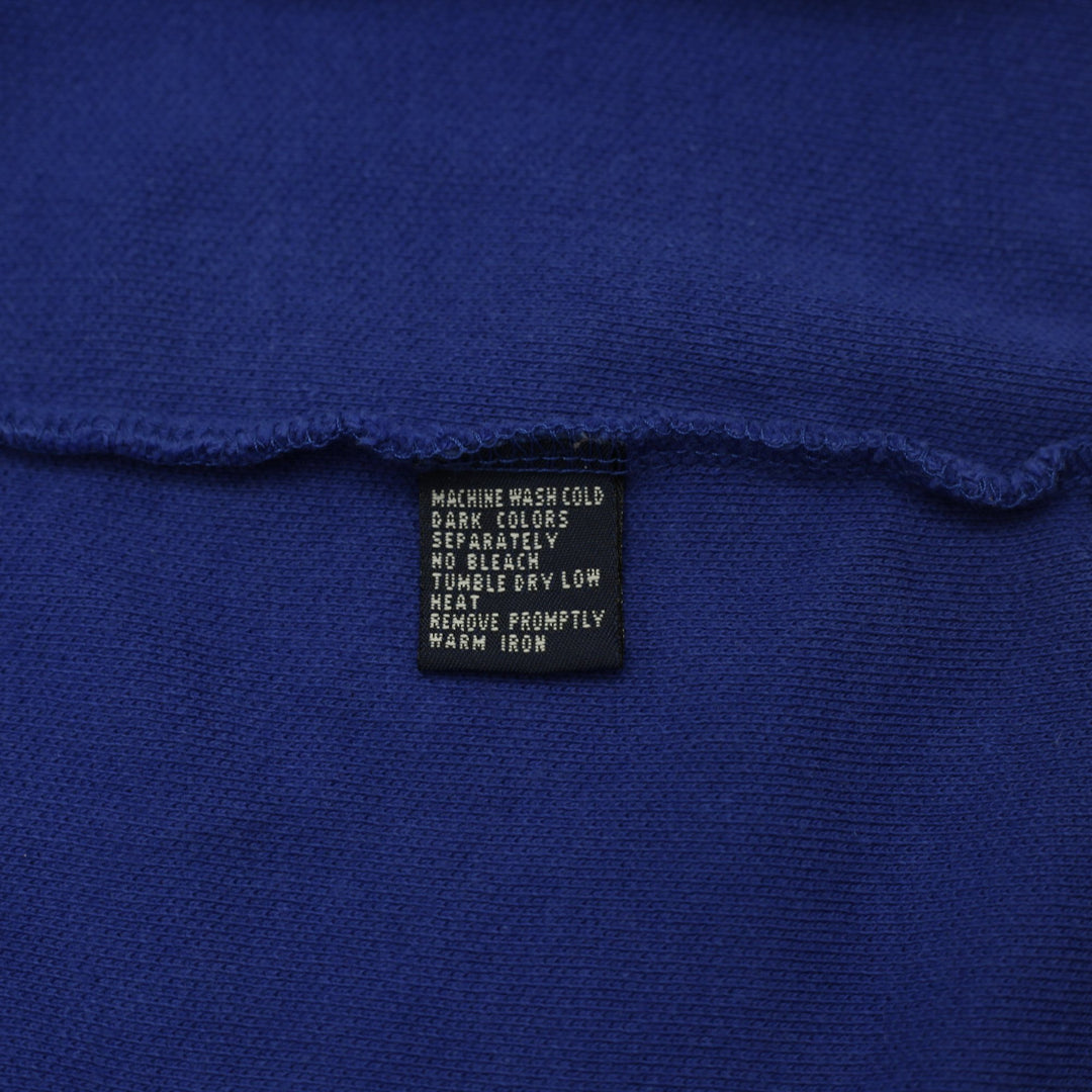 Mens Chaps Ralph Lauren Polo Navy Blue Embroidered Logo Cotton Size XL