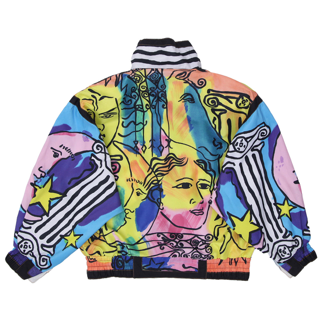 Vintage Giacca Sport Ladies Face Full Zip Bomber Jacket - Fashion Rerun Vintage Migration_Jacket