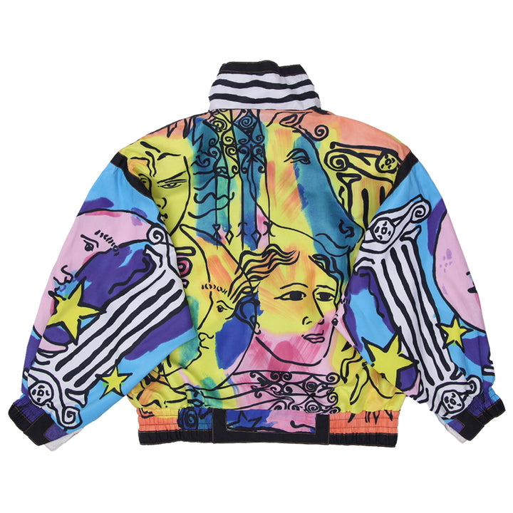 Vintage Giacca Sport Ladies Face Full Zip Bomber Jacket - Fashion Rerun Vintage Migration_Jacket