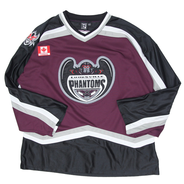Vintage Leather Sport Cooksville Phantoms Haddad 77 Hockey Jersey - Migration_Jersey - B2G1, Category_Default Category/VINTAGE, Category_Default Category/VINTAGE/MEN