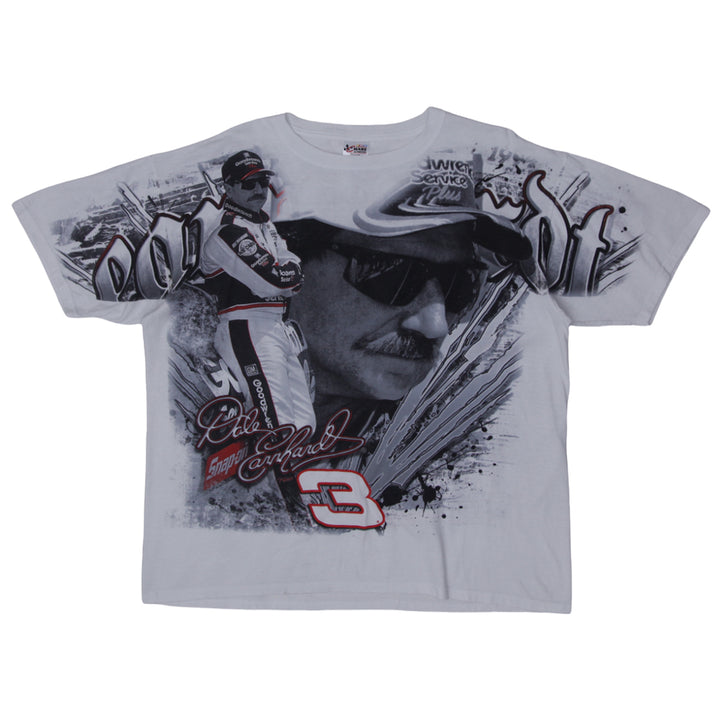 Mens Dale Earnhardt Nascar AOP Racing T-Shirt - Fashion Rerun Vintage Migration_T-Shirt