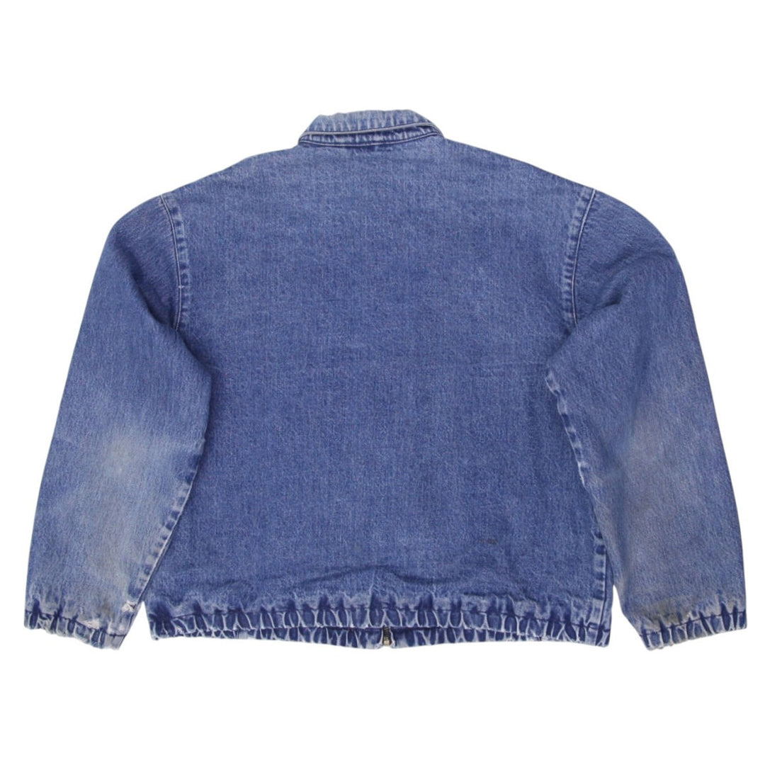 Vintage 90s Polo By Ralph Lauren Distressed Denim Jacket